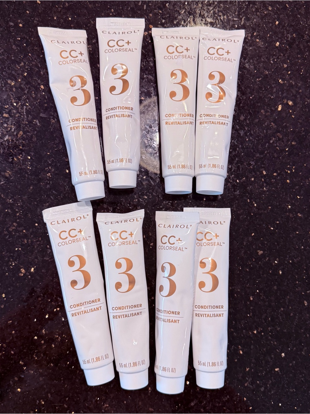 Lot of 8 Clairol CC+ Colorseal Conditioner Tubes 1.86 oz Each Hair Color Care